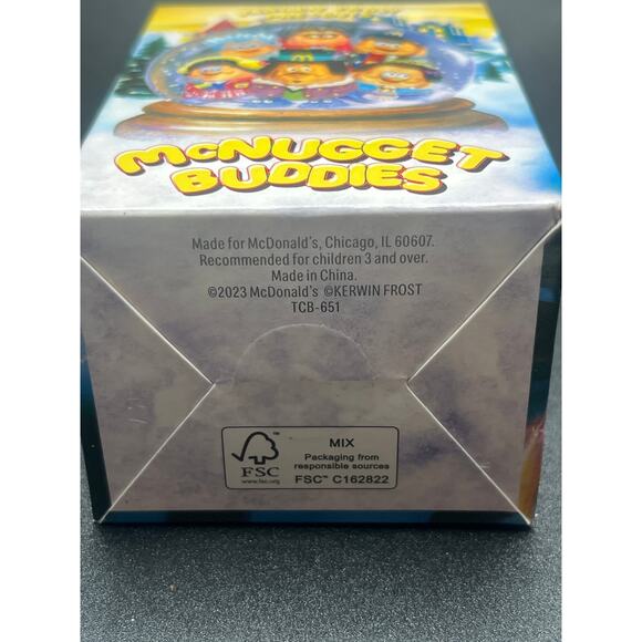 Mcdonald's Kerwin Frost McNugget Buddies Secret Chase Gold Golden Nugget TCB-651 - Picture 6 of 6